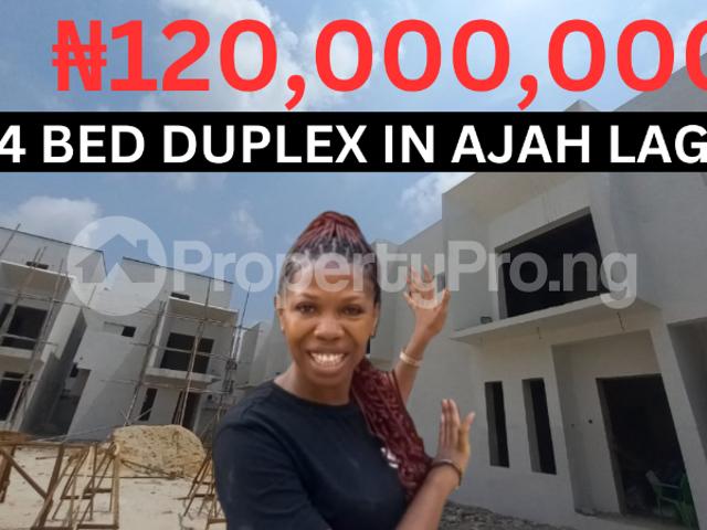 Buy 4 Bedroom Terraced Duplex in Sangotedo, Ajah Lagos 4MNWU | PropertyPro Nigeria