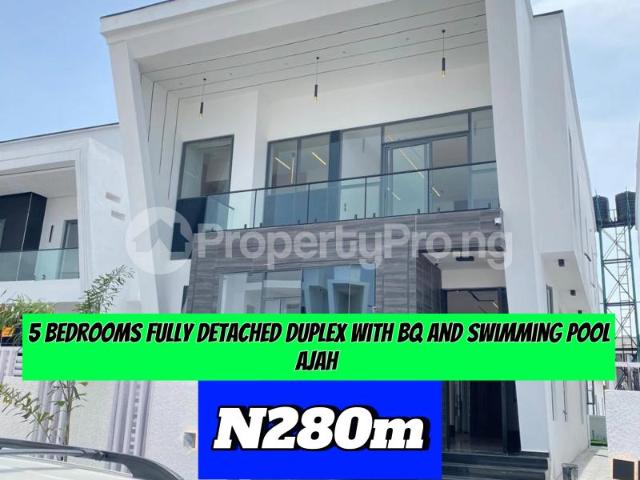 Buy 5 Bedroom Fully Detached Duplex With Bq in Ajah Lagos 3MEDJ | PropertyPro Nigeria