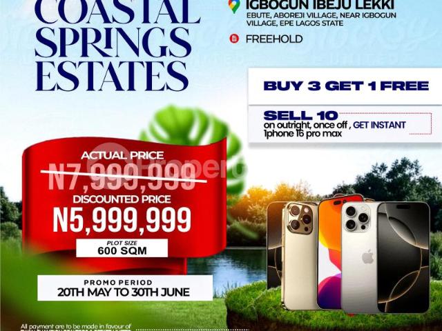 Buy 600sqm Of Land in Ibeju Lekki Lagos 7NAJW | PropertyPro Nigeria