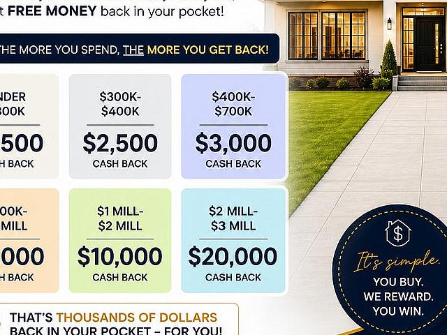 Buy A Home. Get Cash Back. Edmonton
