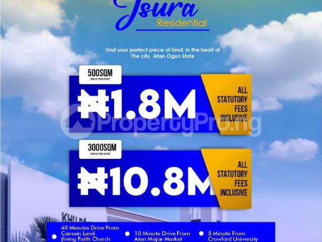 Buy Affordable And Secured Land in Jibowu Ota, Ado Odo/Ota Ogun 5NBFG | PropertyPro Nigeria