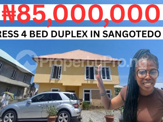 Buy Distress 4 Bed In Sangotedo Ajah Lekki in Monastery road, Sangotedo Lagos 7NBHF | PropertyPro Nigeria
