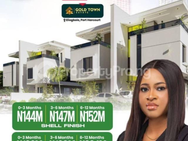 Buy 4 Bedroom Duplex in Eliozu, Port Harcourt Rivers 7MTJT | PropertyPro Nigeria