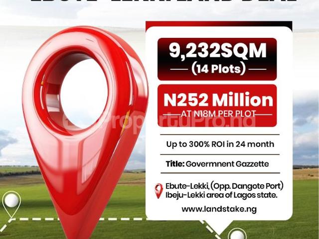 Buy Ebute Lekki Land in Free Trade Zone, Ibeju Lekki Lagos 3MUHV | PropertyPro Nigeria