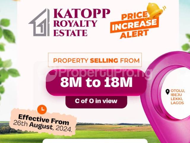 Buy Excised Land Increase Alert From 8m To 18m In Ibeju in LaCampaigne Tropicana, Ibeju Lekki Lagos 9LUTP | PropertyPro Nigeria
