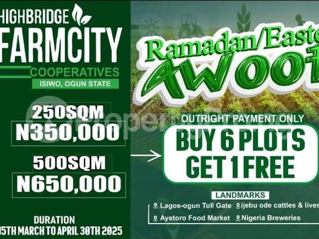 Buy Farmland in Ijebu Ode Ogun 0MTCB | PropertyPro Nigeria