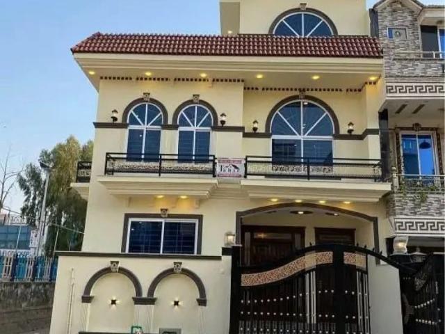 Buy House In G 13 Corner G 13 Islamabad 25x40 Proper Corner Brand New Designer House Versatile Design Park Face Front Open Ideal Location Islamabad G 13 ID 99479