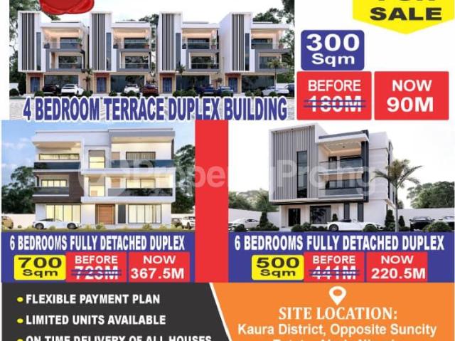 Buy Off Plan Project 6 Bedroom Fully Detached House in Katampe Ext Abuja 9MTEK | PropertyPro Nigeria