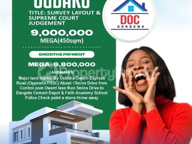 Buy Land With Good Title in Mbaitoli Imo 3MRNM | PropertyPro Nigeria