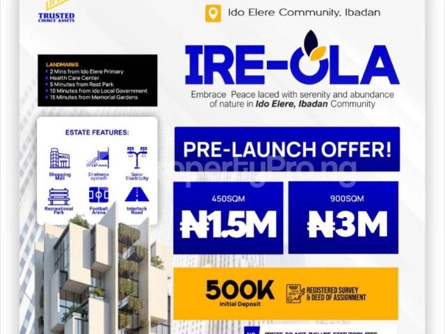 Buy Land in Ido Oyo 5MUBD | PropertyPro Nigeria