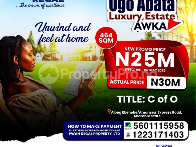 Buy Land For Sale in Anambra 1MVAC | PropertyPro Nigeria