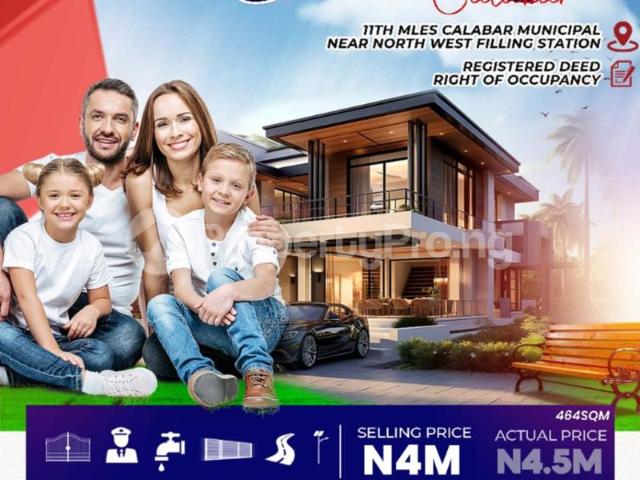 Buy Land Measuring 464sqm in Calabar Cross River 3NFBJ | PropertyPro Nigeria