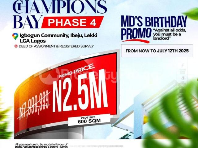 Buy Land in Ibeju Lekki Lagos 4NFYF | PropertyPro Nigeria
