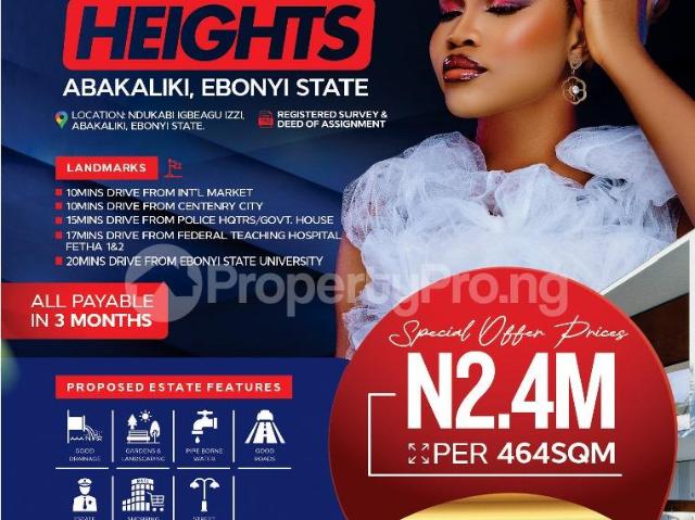 Buy Land in Abakaliki Ebonyi 1LSAF | PropertyPro Nigeria