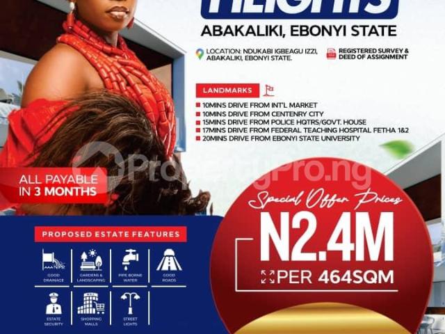 Buy Land in Abakaliki Ebonyi 5MCRF | PropertyPro Nigeria