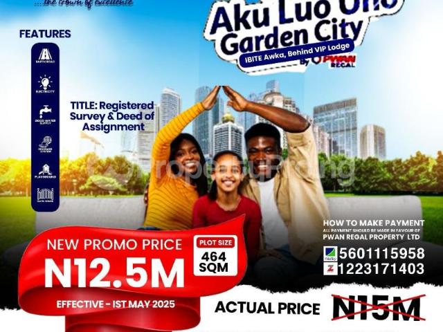 Buy Land in Awka North Anambra 5MWZZ | PropertyPro Nigeria