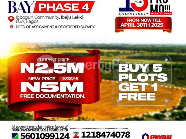 Buy Land in LaCampaigne Tropicana, Ibeju Lekki Lagos 3MVVH | PropertyPro Nigeria