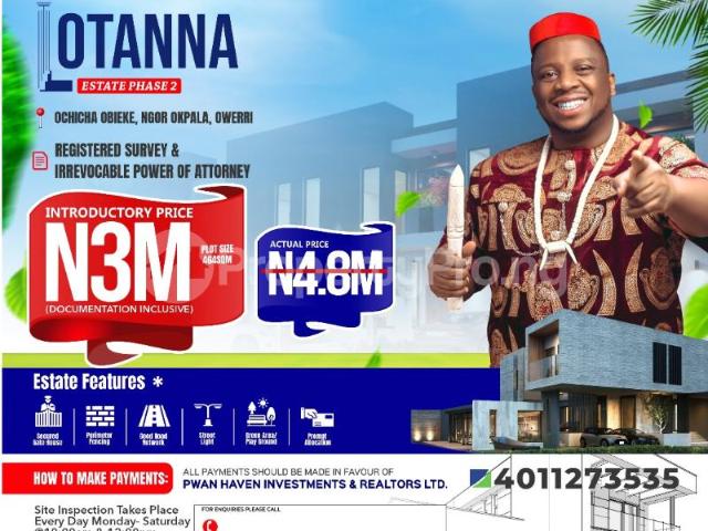 Buy Land in Ngor Okpala Imo 4LXWG | PropertyPro Nigeria