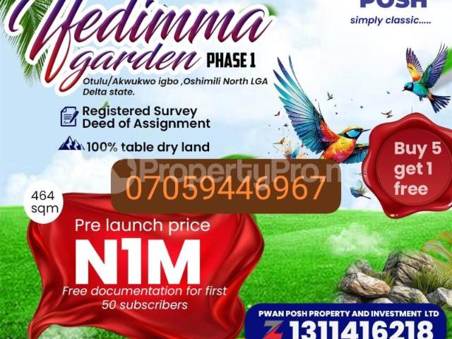 Buy Land in Oshimili North Delta 4MQFQ | PropertyPro Nigeria