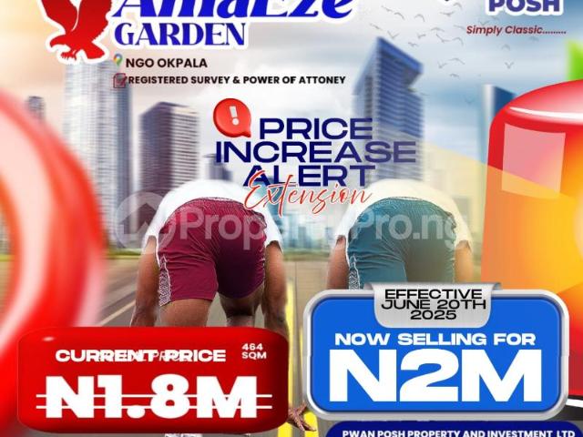Buy Land Measuring 464sqm in Ngor Okpala Imo 5NDQL | PropertyPro Nigeria