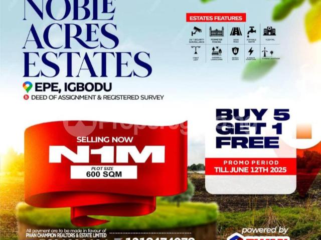Buy Land Measuring 600sqm in Epe Lagos 4NDWU | PropertyPro Nigeria