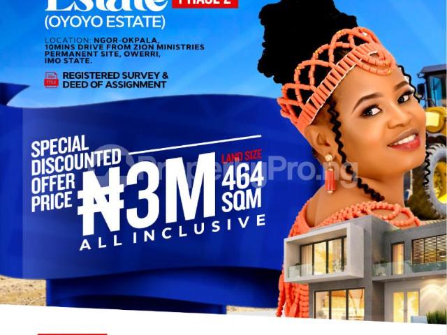 Buy Mixed Use Land in Ngor Okpala Imo 9NABQ | PropertyPro Nigeria