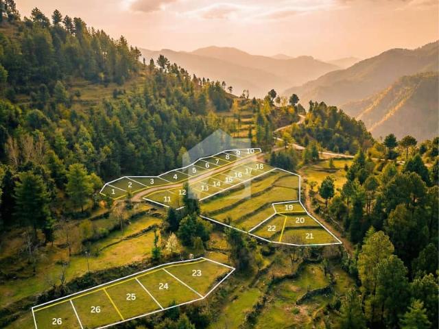 Buy your 5 marla resort plot in murree with an easy installment plan!