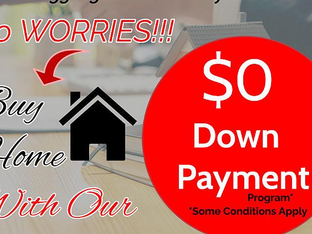 Buy Your Home With Zero Down And Rent To Own Program