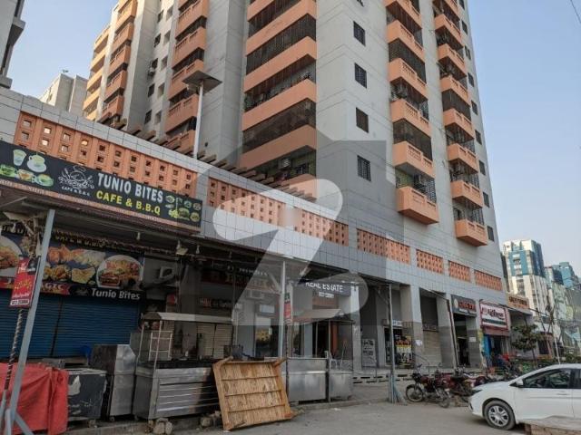 Buy Your Ideal 1050 Square Feet Flat In A Prime Location Of Karachi Grey Noor Tower & Shopping Mall