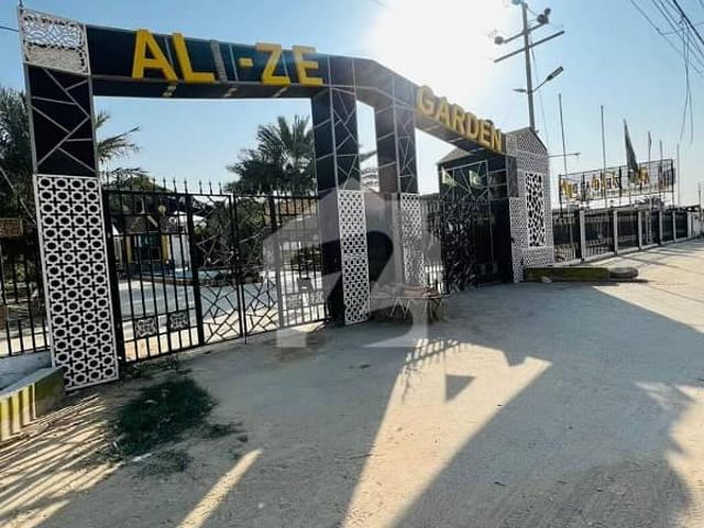 Buy your ideal Corner 200 Square Yards Residential Plot in a prime location of Karachi