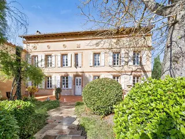 Buzet sur Tarn 31660 Achat / Vente maison 7 pièces t7 piscine jardin