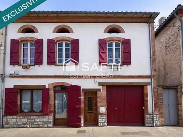 Saint Sulpice la Pointe 81370 Achat / Vente maison 6 pièces t6 terrasse