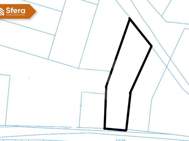 Działka 1947 m² z dostępem do rzeki Flis, blisko centrum