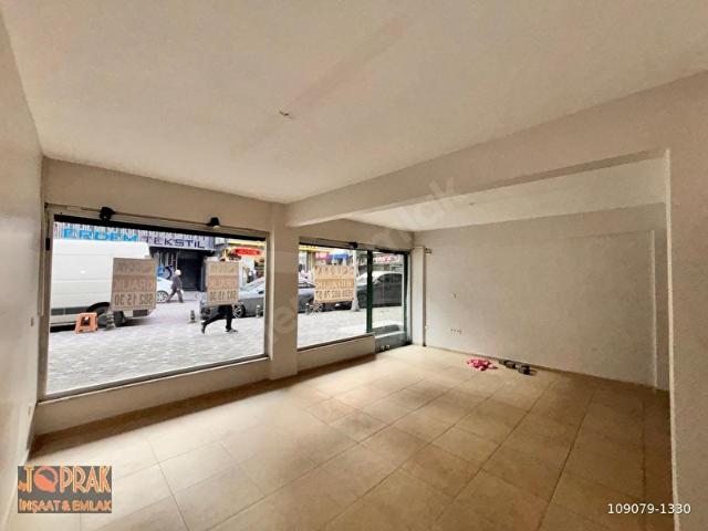byTOPRAK'TAN TELSİZ'DE KUMAŞÇILARIN İÇİNDE DEPOLU 150m2 KİRALIK DÜKKAN