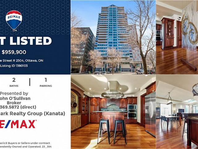 Byward Market Penthouse Condo For Sale