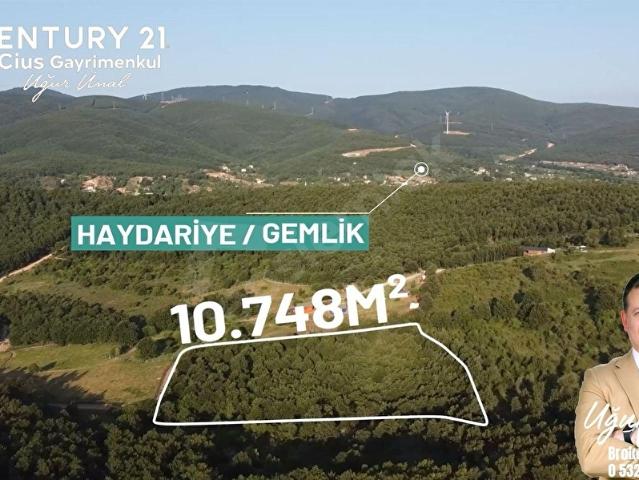 C21 Cius Haydariyede Yatırıma Uygun 10.748m2 Yolu Açılmış Arazi