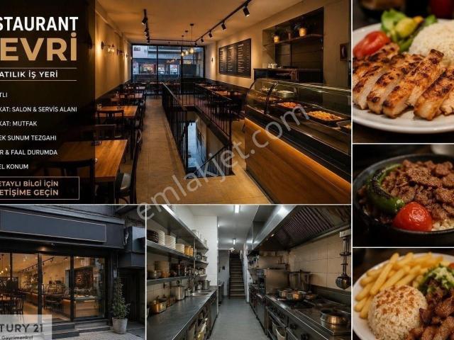 C21 Nexardan Devren Kiralık Aktif Kurulu Anahtar Teslim Lokanta
