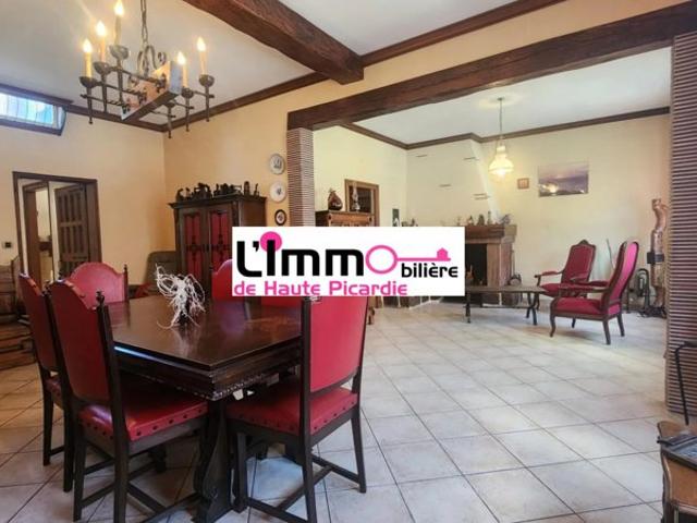 Maison de 126 m² avec grand jardin à Guillaucourt