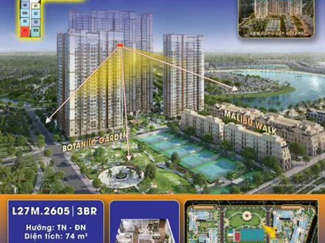 Căn 3PN Đẹp Nhất H1 View Triệu Đô Masteri Waterfront Nhận Nhà Ở Ngay, Tặng Quà Nội Thất 80TR
