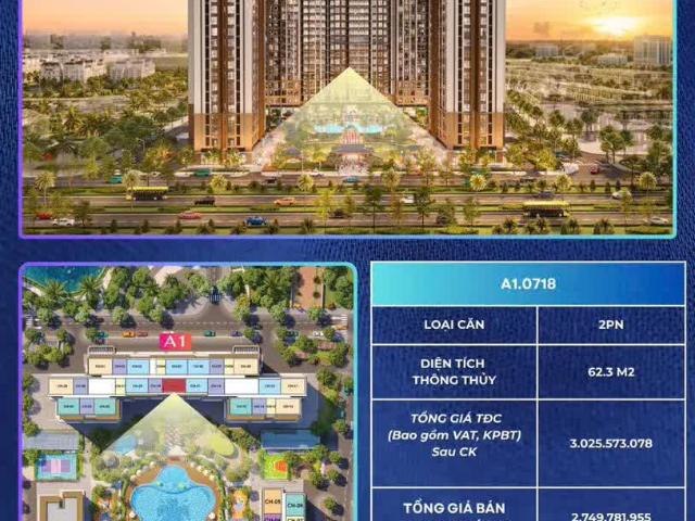 Căn 2PN Đẹp Nhất The K Park Avenue Vinhomes Thanh Hóa