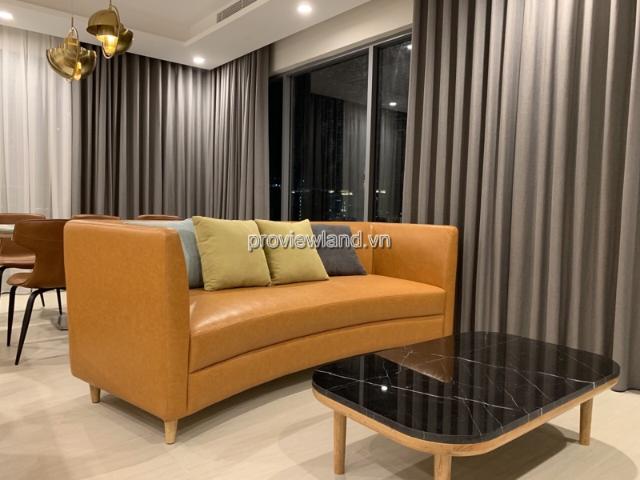 Cần cho thuê căn hộ 3 phòng ngủ nội thất đầy đủ tầng cao tại Diamond Island