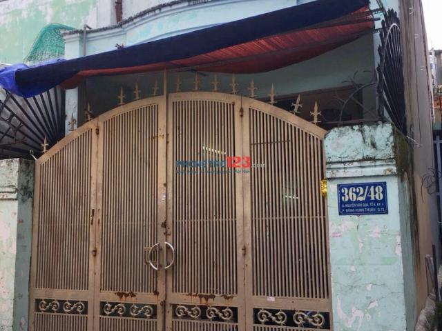 Cần cho thuê nhà nguyên căn 362 48 Đường Nguyễn Văn Quá Quận 12