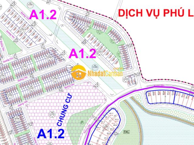 Cần bán mảnh liền kề a1.2 lk 10 nhìn chung cư kđt thanh hà cienco 5