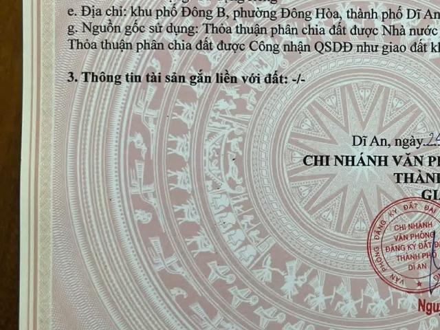 Cần bán nhà 8,2tỷ 108m2 có 5 kiot dòng tiền 12triệu tháng ngay Đông Hoà Dĩ An