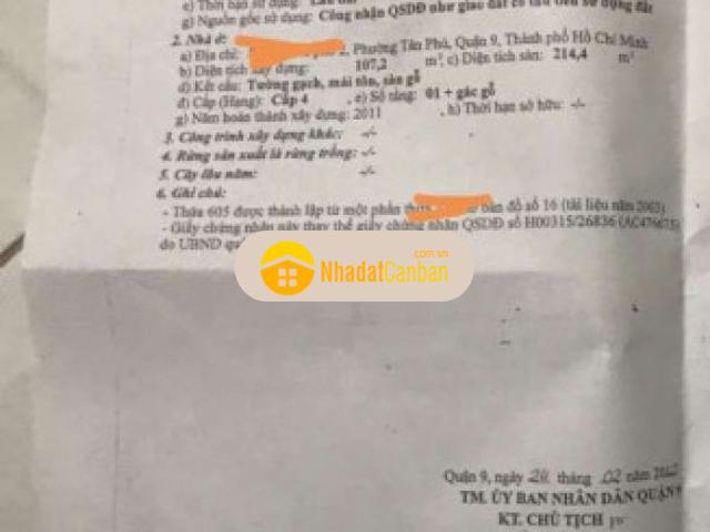 Cần bán nhà mặt tiền hẻm xe hơi