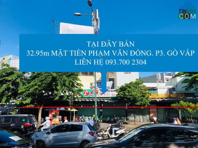 Cần bán nhà mặt tiền, đường Phạm Văn Đồng, P3, Gò Vấp dt 141.2m2