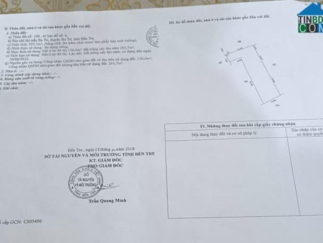 Cần Bán Nhà đường Vĩnh Phú, Khu Vực Ba Tri, Bến Tre Giá Cực Tốt