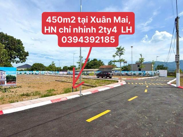 Cần bán nhanh 2 lô đất đẹp ở ngay mặt đường chính liên xã xuân mai