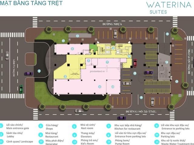 Cần bán căn hộ hạng sang 3 phòng ngủ tầng cao nhận nhà ngay khi thanh toán 50% tại Waterina Suites còn lại TT đến 03/2022