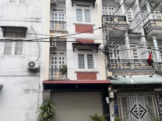 Cần bán căn nhà phố 4 tầng BTCT kiên cố 52m2, 1/ Lê Thị Riêng thuộc khu phân lô P. Thới An, Q12